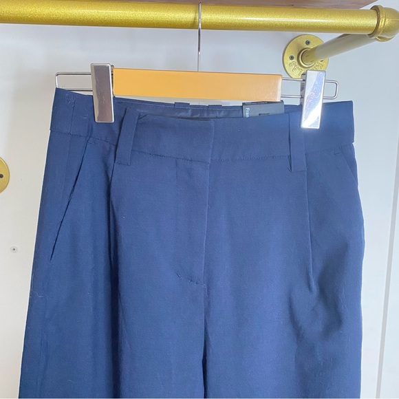 FRANK & OAK - NWT Navy Amelia Balloon Fit Pants - size 2 - Picture 15 of 16